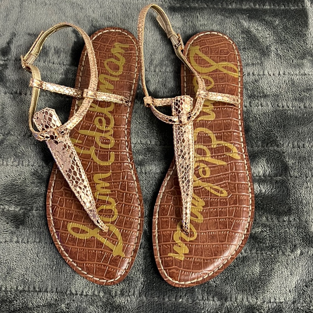 Sam Edelman Bronze Sandals